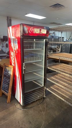 Coca-Cola Branded Glass Door Merchandiser Cooler