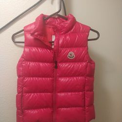 New W/O Tags Moncler Ghany Down Puffer Vest