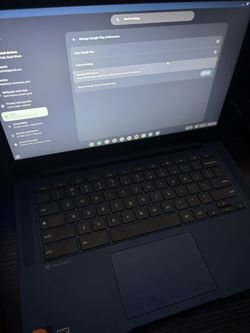 Lenovo IdeaPad Slim 3 Chromebook 14" Full HD Laptop - MediaTek Kompanio 520 - 4GB Memory - 64GB eMMC- Abyss Blue