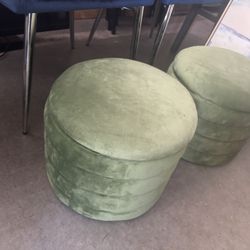 Green Stools