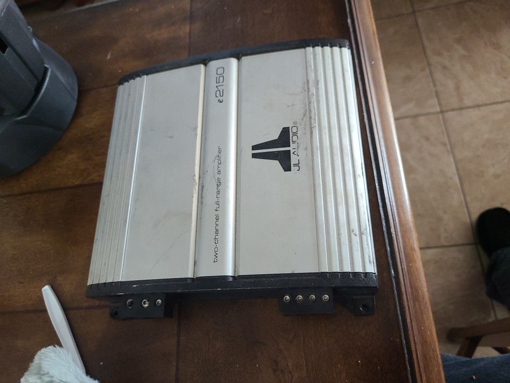 Jl Audio Amplifier
