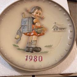 Vintage 1980 West Germany Hummel Collector Plate