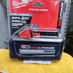 BATERIA MILWAUKEE M18 6.0 HIGH OUTPUT 