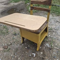 Vintage School Desk