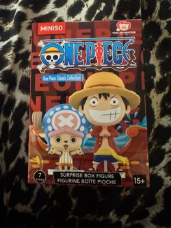 (2) MINISO x One Piece Surprise Box Figure: Authentic Blind Box New Sealed