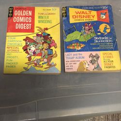 Golden & Walt Disney Comics Digest 1972. Vintage Collectibles