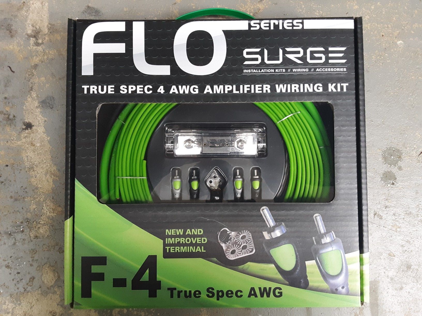 NEW! 4 gauge amplifier wire kit