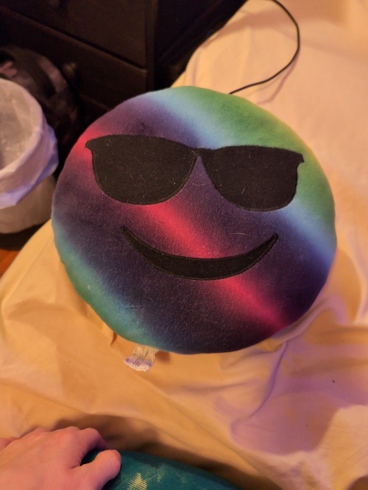 Emoji Sunglasses Pillow (Offer?)
