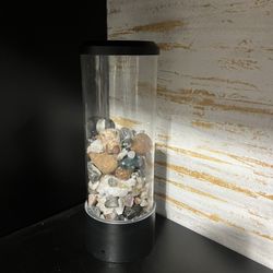 Fish Bowl With Stones 