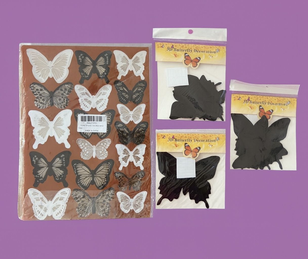 3D Butterflies