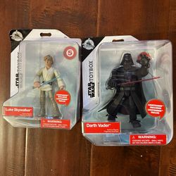 Star Wars Disney Toybox Figures – Luke Skywalker & Darth Vader