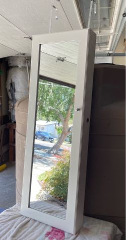 Jewelry Cabinet Full length mirror