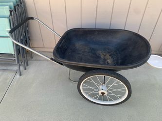 Gardeners Wheelbarrow and folding chairs
