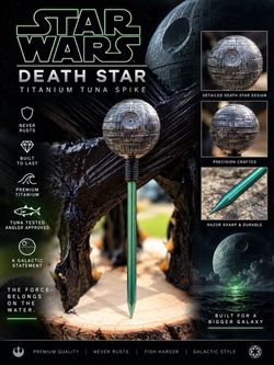 Titanium tuna spike Death Star