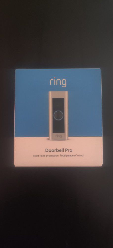 Ring Video Doorbell Pro Smart Wi-Fi in Satin Nickel