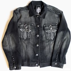 Affliction 2024 denim jacket