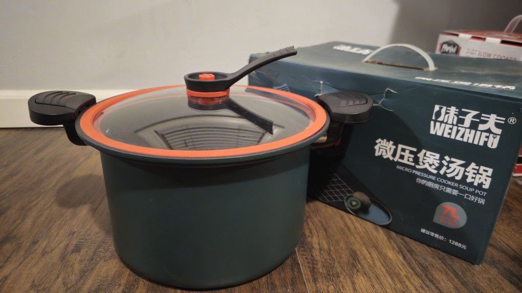 Non Stick Micro Pressure Cooker Soup Pot