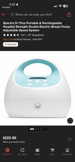 New Spectra Breastpump