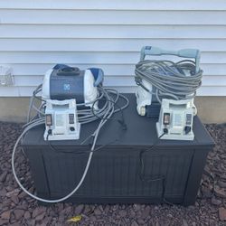 2x Tiger Shark Pool Robotics cleaners included 2x Power supply .. Local pickup