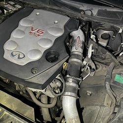 G35 coupe AEM long intake