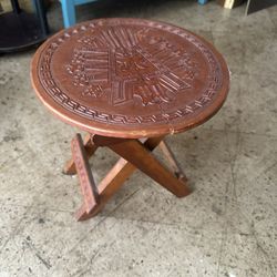 Wooden stool