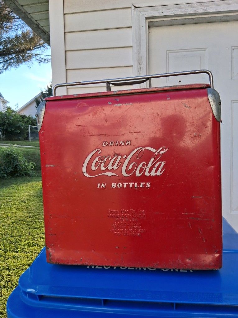 Old Coke Cooler