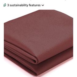 Wine Red Marine Vinyl 10 yards