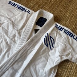 Sanabul BJJ Gi Top (Jacket Only) – White – Size A2
