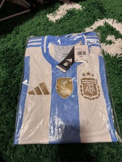 Men’s XXL Adidas Argentina 24 Home Jersey Stitched Brand New