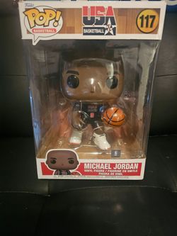 Jumbo 10" Funko Pop Michael Jordan USA Basketball #117