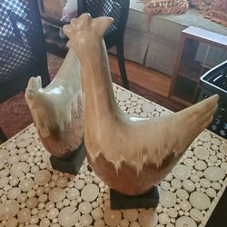 Large Ceramic ROOSTERS