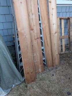 4   10 foot x 9 inch beveled cedar siding