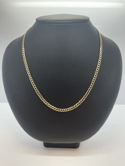 14k Gold Cuban Chain. New.