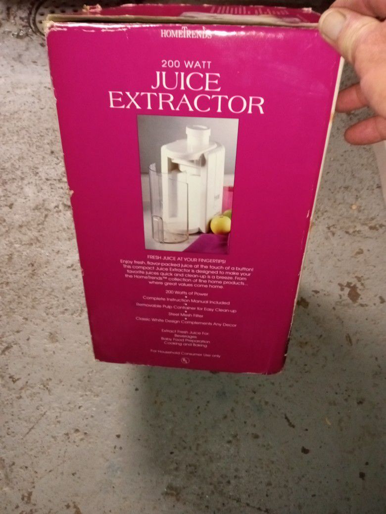 Home Trend 200 Watt Juice Extractor