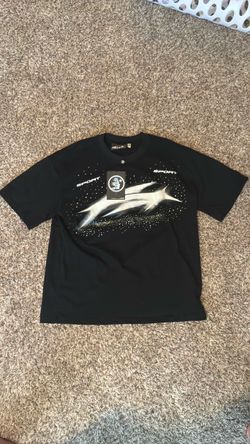 Hellstar Sport Graphic T-Shirt Black size L