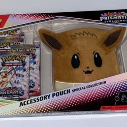 Pokémon Accessory Pouch Prismatic with 5 Booster Packs