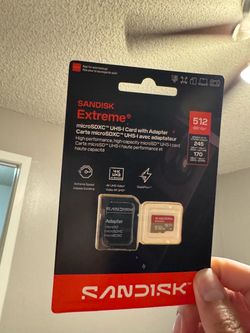 SanDisk 512GB Extreme microSD UHS-I Card