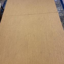 Dining Table. With table extender and custom table pads. By C.S.Wo. 