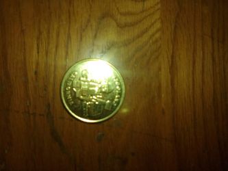 Golden Legoland coin