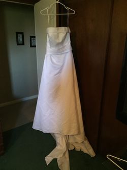 Size 14 wedding dress from davids bridal