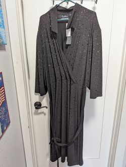Size 5x black cocktail dress new with tags