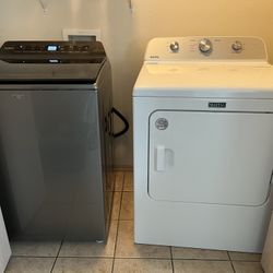 Whirlpool washer & Maytag dryer