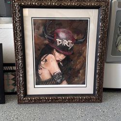 Brian Viveros Framed Minted Signed Print 