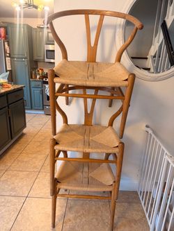 Wishbone Y-Back Dining Chairs Set of 2