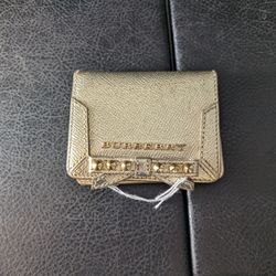 Burberry Gold Wallet