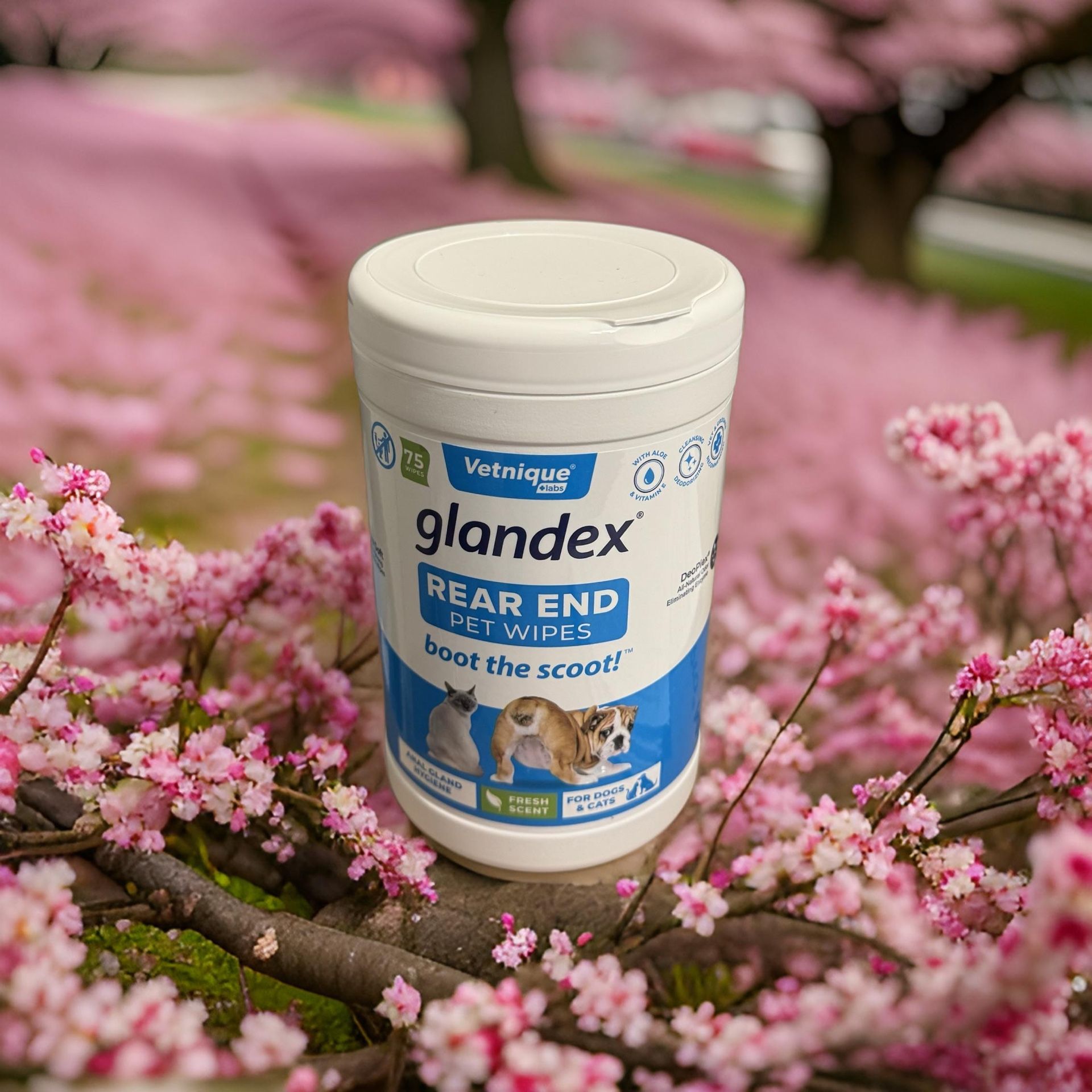 Glandex Pets Wipes 