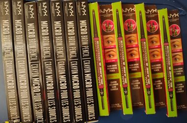 NEW NYX Eyebrow Beauty Reseller Lot– 11 Total (7 Micro Brow + 4 Blade & Shade) – $60 OBO