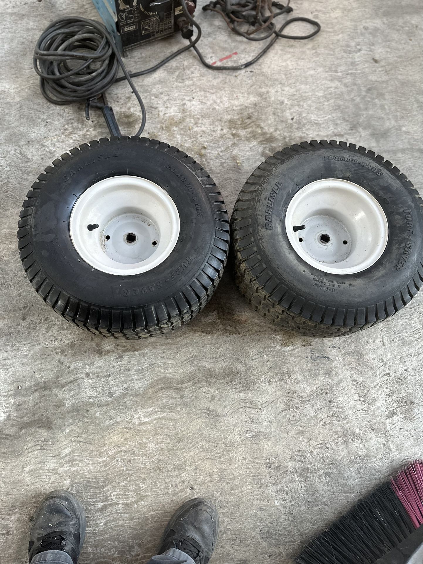 Carlisle Tires 20x8.00-8 For Crasftmas Raiding Mower