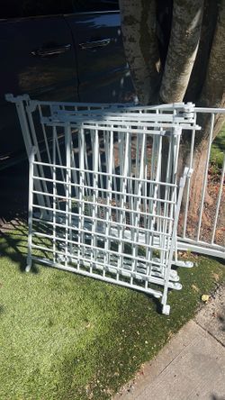 Top Paw 2-in-1 double door pet gate and pen