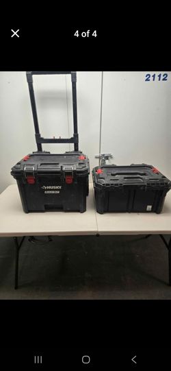Husky ,Stackable tool boxes